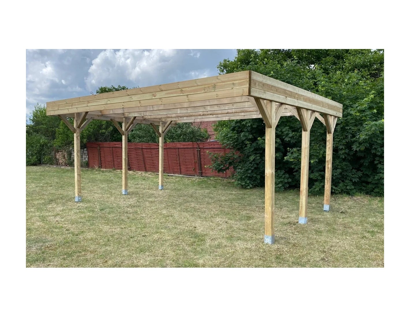 Carport, abri de voiture 6.06x5.03 m - 30.48 m2 - CAR5 - ALTANKA - 6