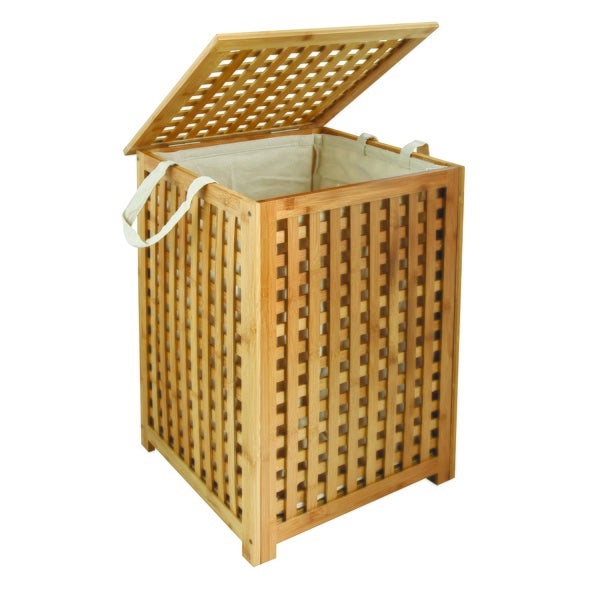 COFFRE A LINGE AVEC COUVERCLE 43X33XH61C COFFRE A LINGE AVEC COUVERCLE 43X33XH61C