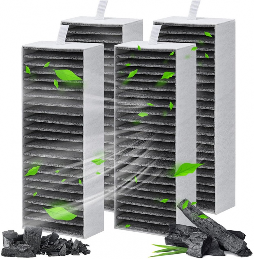 Filtro Campana Juego De 2 Filtros De Carbón Activo Para Campana Extractora BOSCH Filtro Carbon Activo