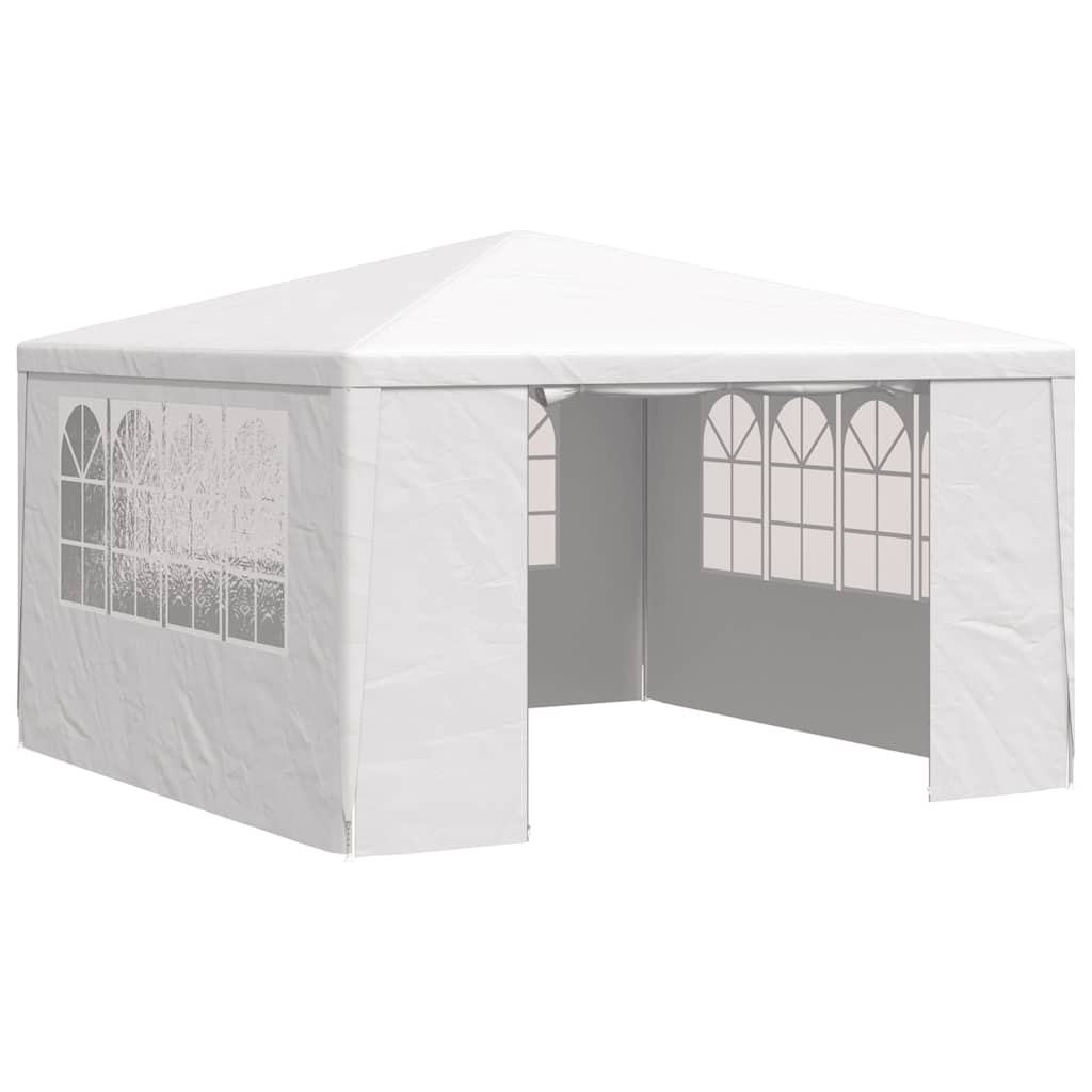 Maison Exclusive - Tente de réception avec parois latérales 4x4 m Blanc 90 g/m² - 2