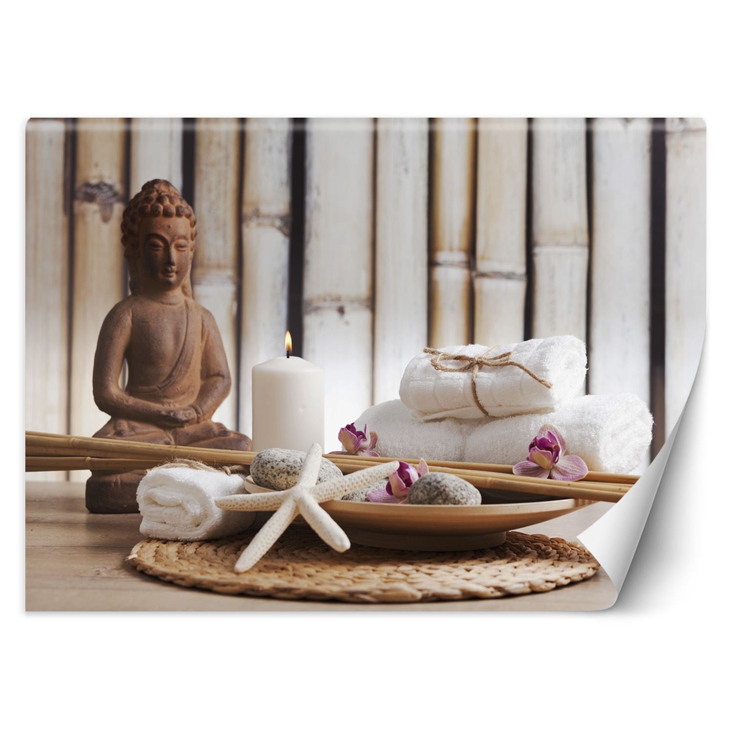 Fototapeta, Budda spa medytacja 100x70