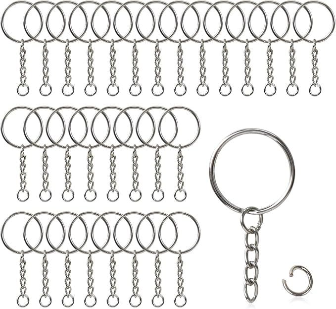 50 Pcs Anneaux Porte Cl 25 Mm Kit Porte Cl Anneau Porte Cl Avec 50-pcs-anneaux-porte-cl-25-mm-kit-porte-cl-anneau-porte-cl-avec