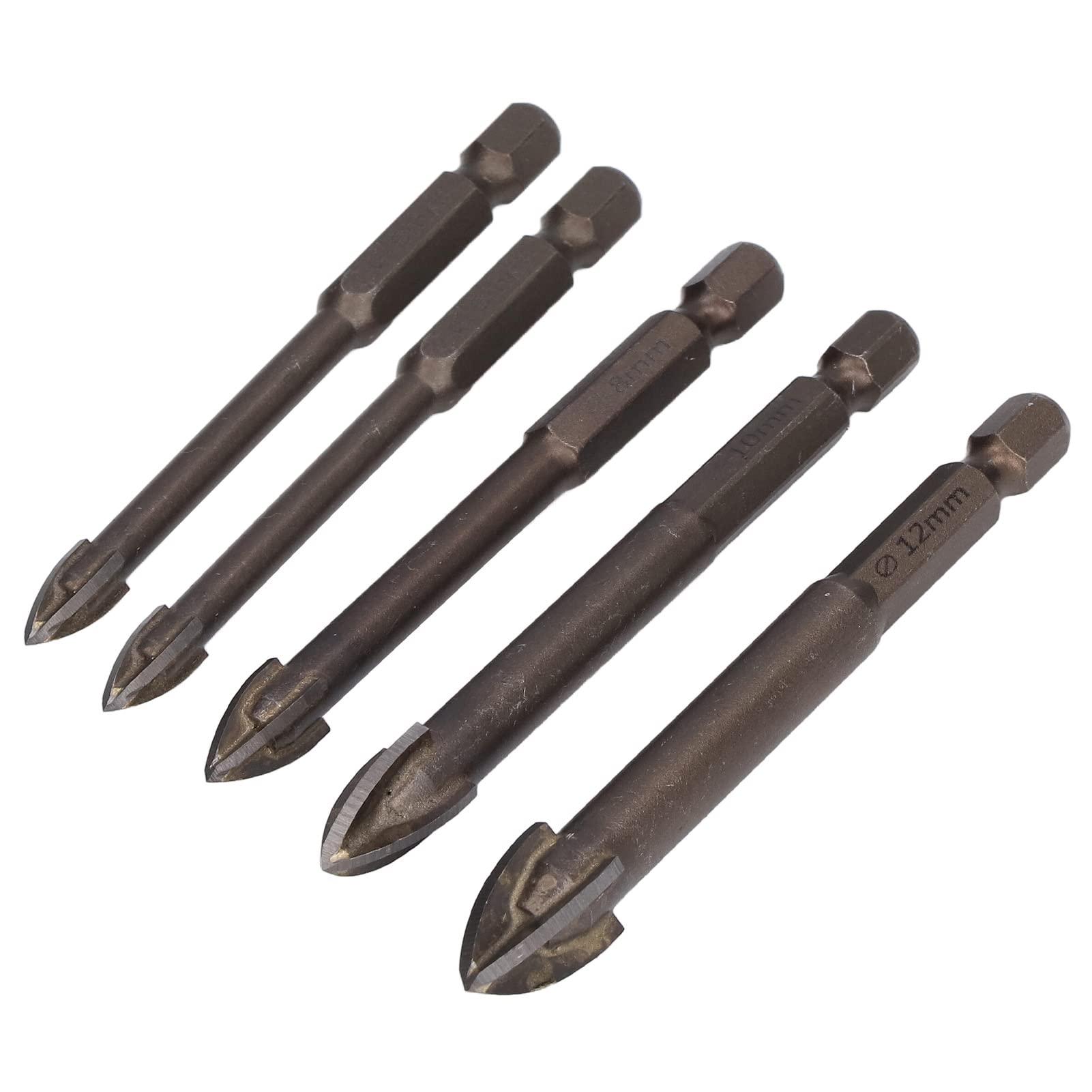 Lot De 4 Forets Pour Carreaux De Porcelaine - ARTU USA 01405 PORC - Neuf