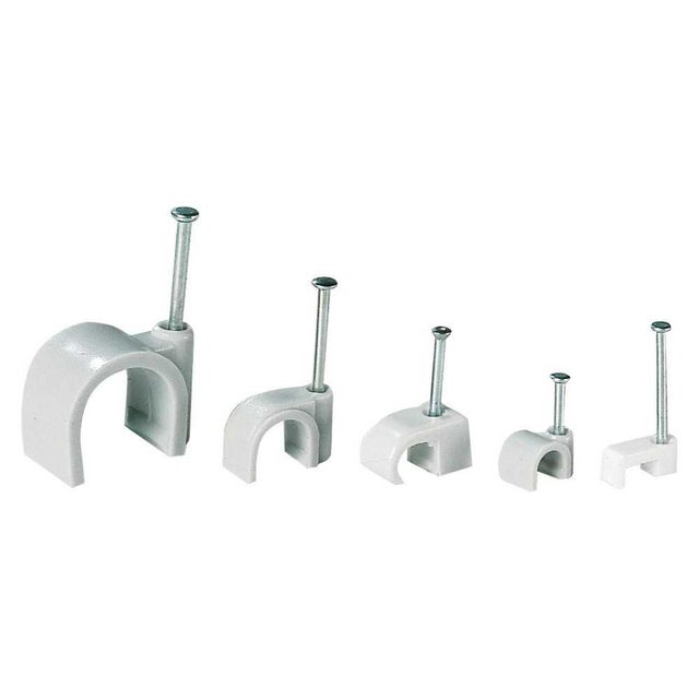 Attaches pontets blanc 9mm boîte de 100 GEWISS 068339
