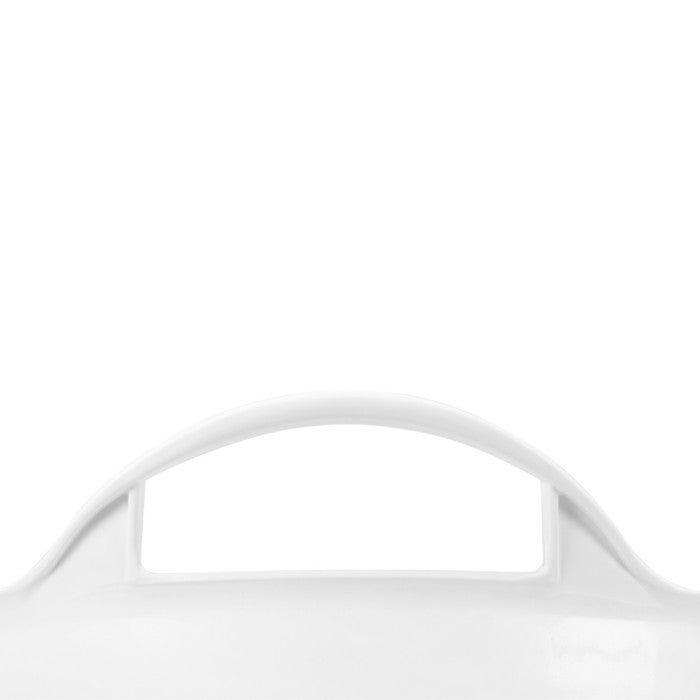 Seau Blanc 42L plastique alimentaire flexible avec poignées BELLOTA - 3