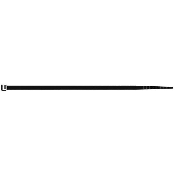 SAPISELCO 100x Opaski zaciskowe Długość 100 mm Szerokość 2,5 mm czarne - SEL.3.202