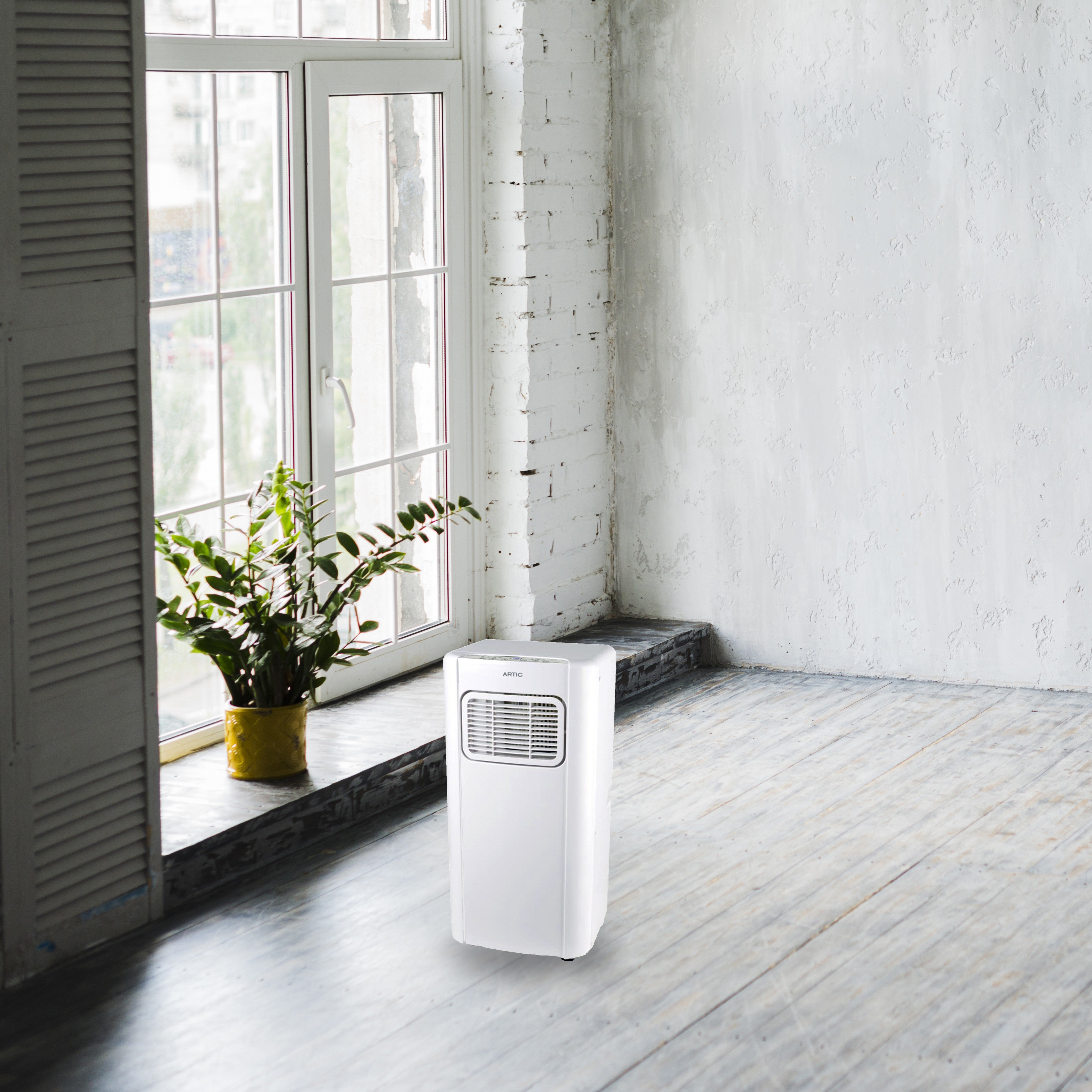 Fácula - Aire acondicionado portátil 3en1 ARTIC 7000BTU | Refrigeração + ventilação + desumidificação | Temporizador - 4