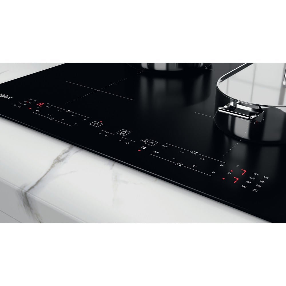 Whirlpool WB B8360 NE Noir Intégré 59 cm Plaque avec zone à induction 4 zone(s) - 7
