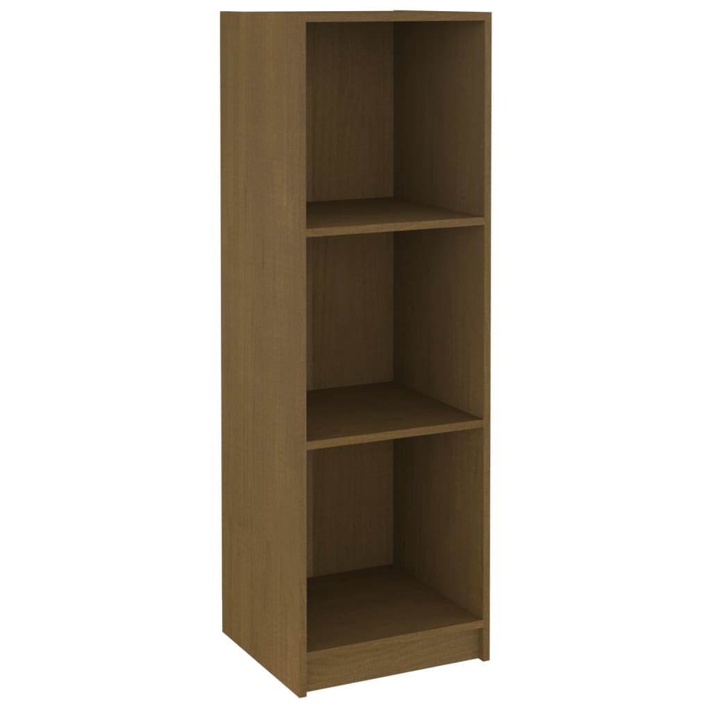 Bibliothèque pour Bureau en Bois Marron H. 110 x l. 36 x P. 33.0 cm - 2