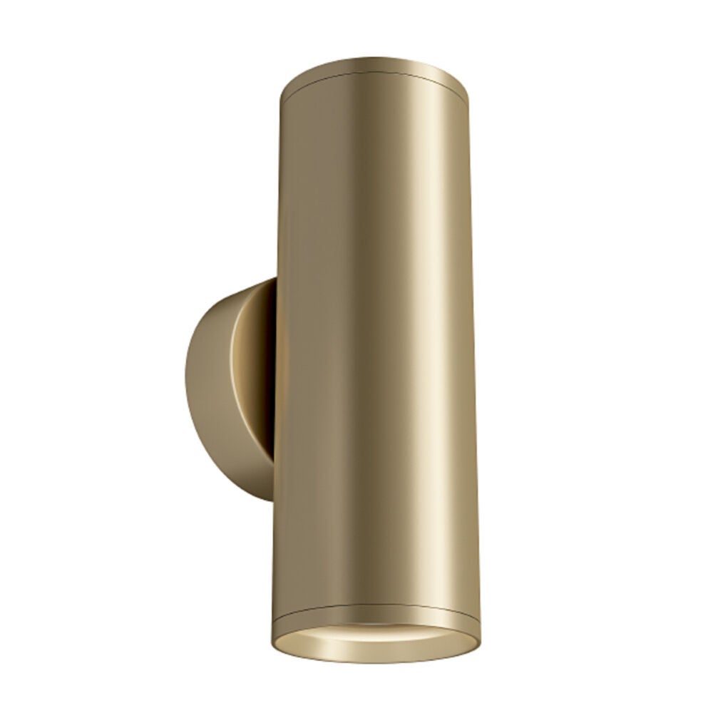 Kinkiet ścienny Focus S złoty 2xGU10x10W wym: 15 x 5,2 x 5,2 cm aluminium IP20 Maytoni