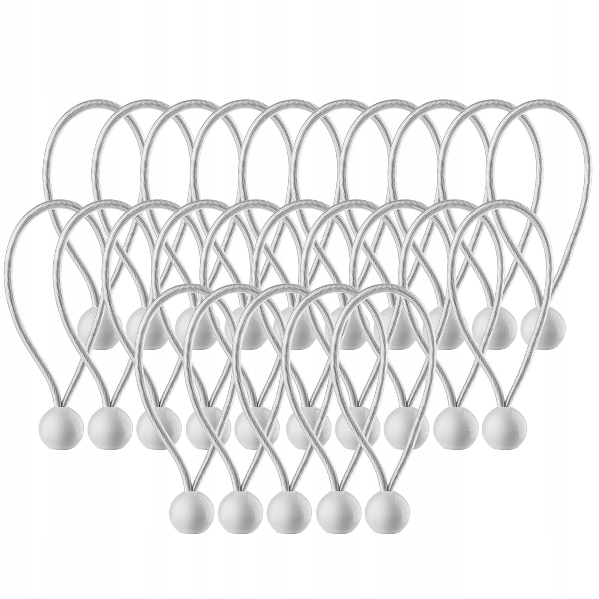 Corda Per Bandiere In Nylon - 20 Metri Con 4 Moschettoni, Resistente Alle Intemperie - Foto 3