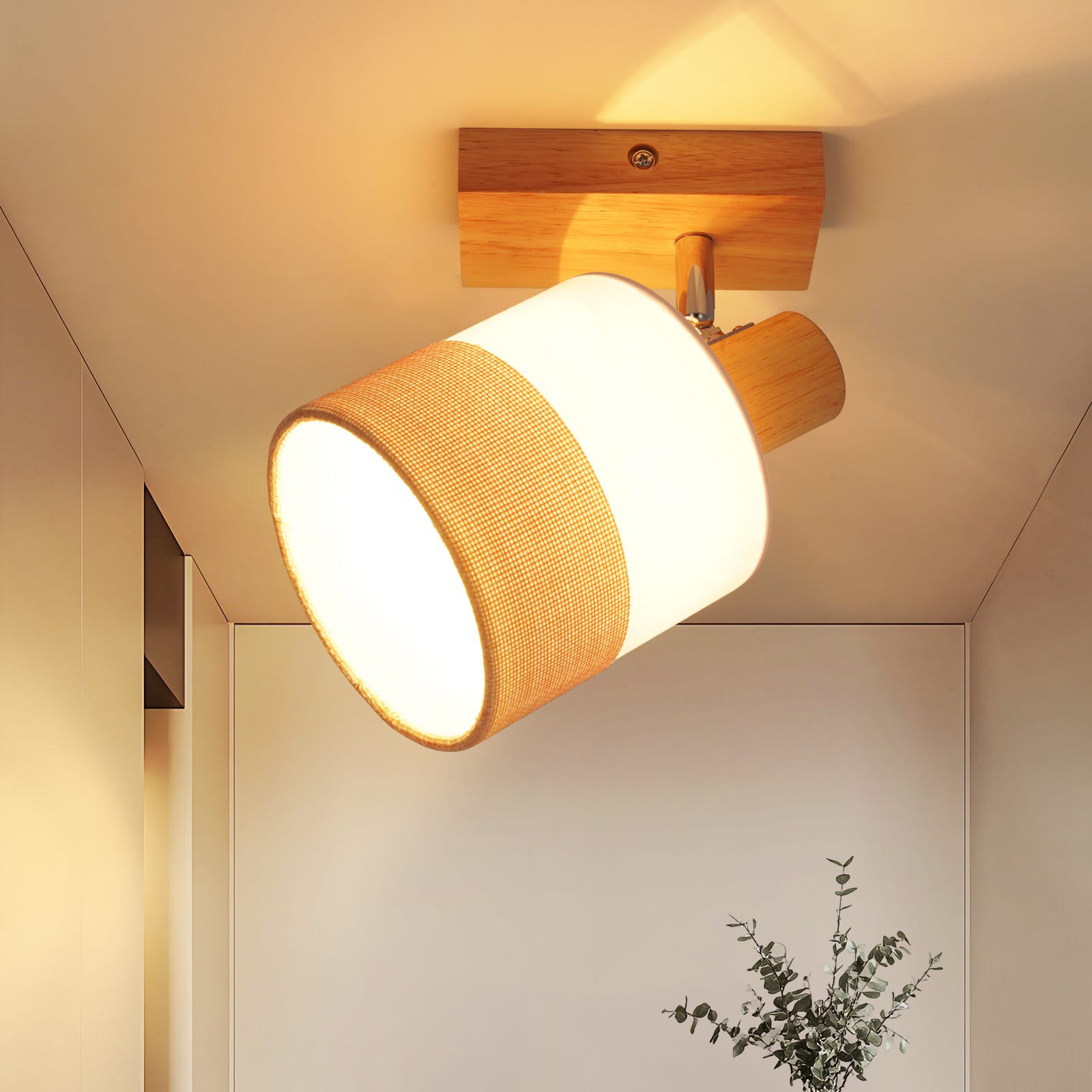 Rétro Applique Murale Vintage Lampe Murale Intérieur en Bois Métal Rétro Applique Murale Vintage Lampe Murale Intérieur en Bois Métal