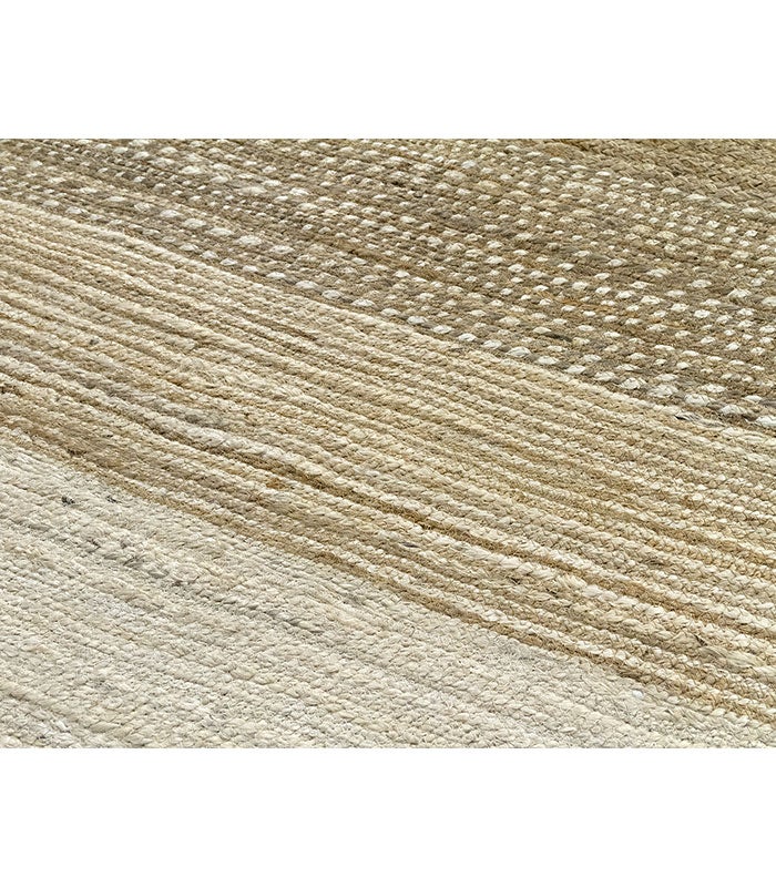 HAMID - Tapis de Jute Luque Blanc 230x160cm - 2