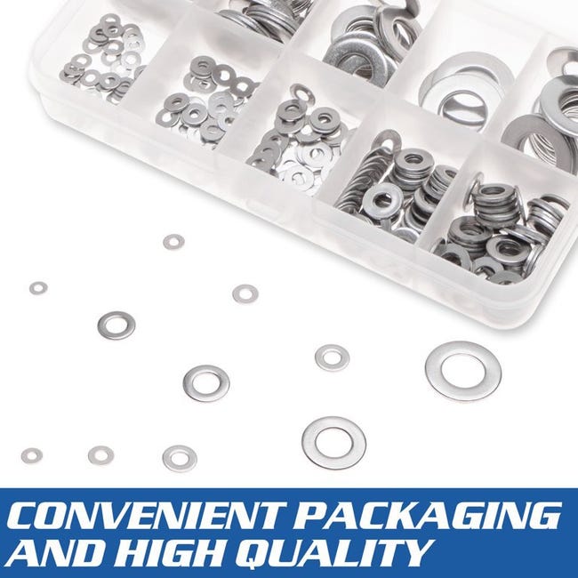 Rondelle M4 Rondelle Da Carrozzeria, 6,4 X 30 (per 6) In Acciaio - Foto 9