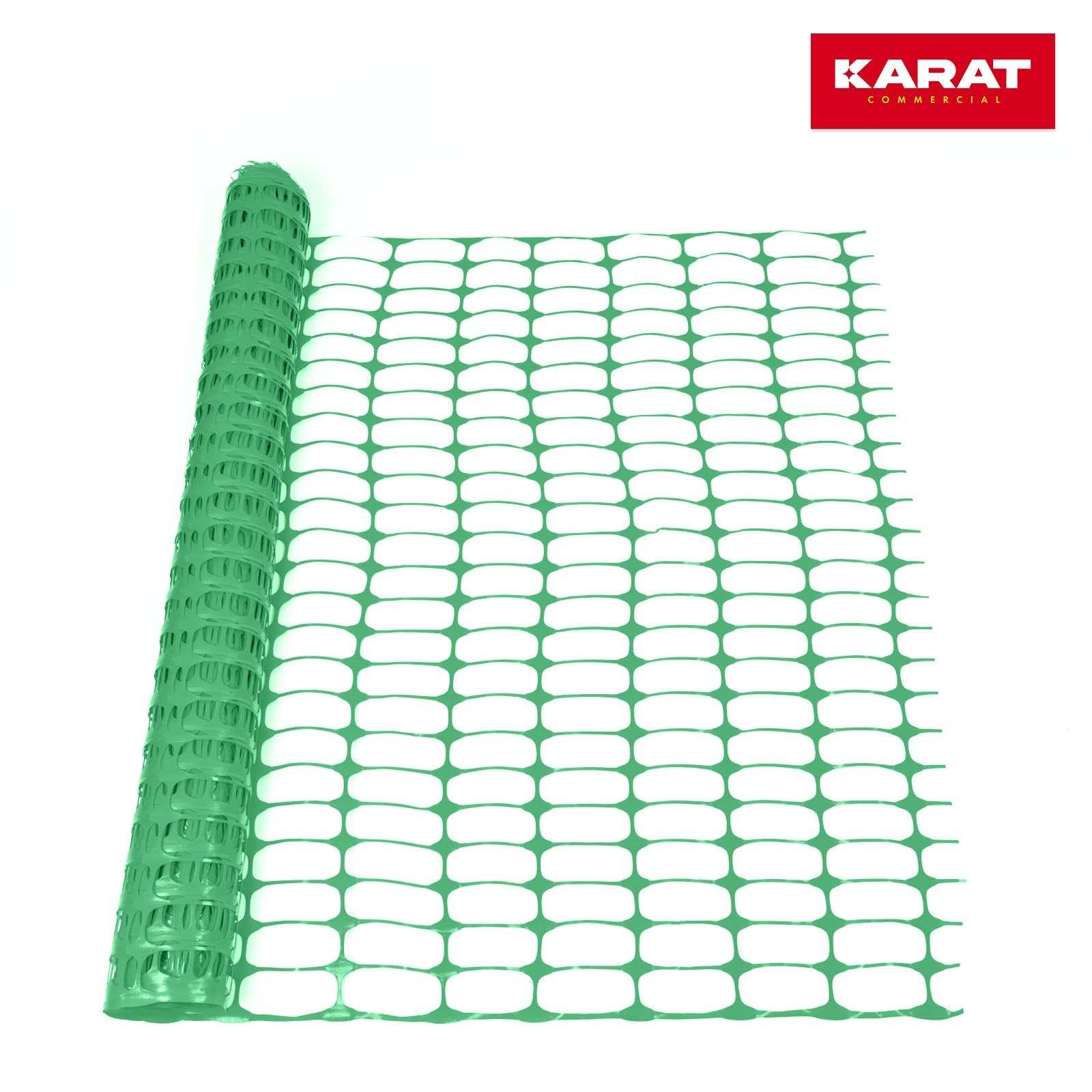Grillage plastique Mailles: 10 x 4 cm Hauteur: 100 cm Longueur: 30 m Vert - 3