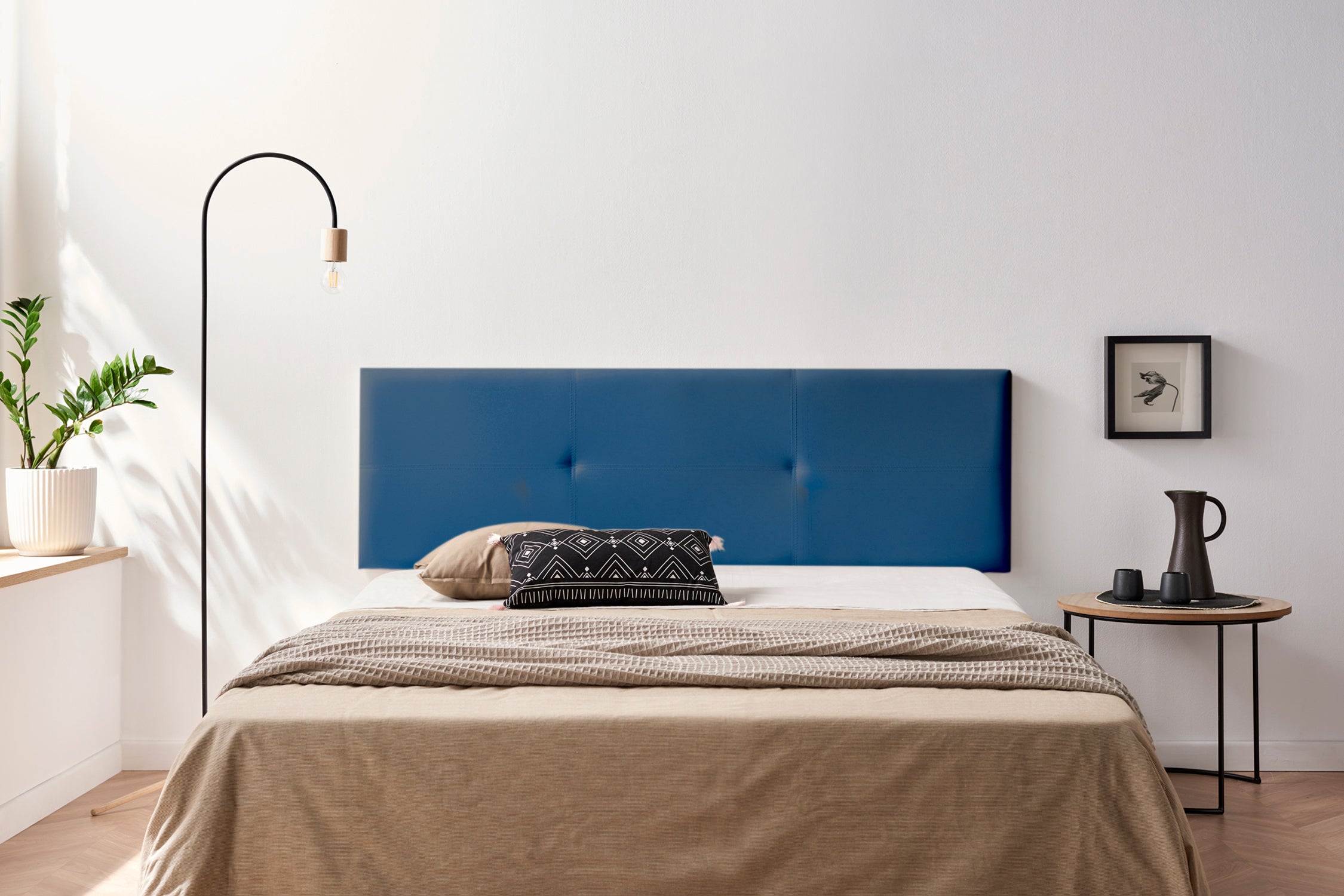 Testiera Imbottita ALMA Similpelle 100x50x5 cm - Moonia - 2