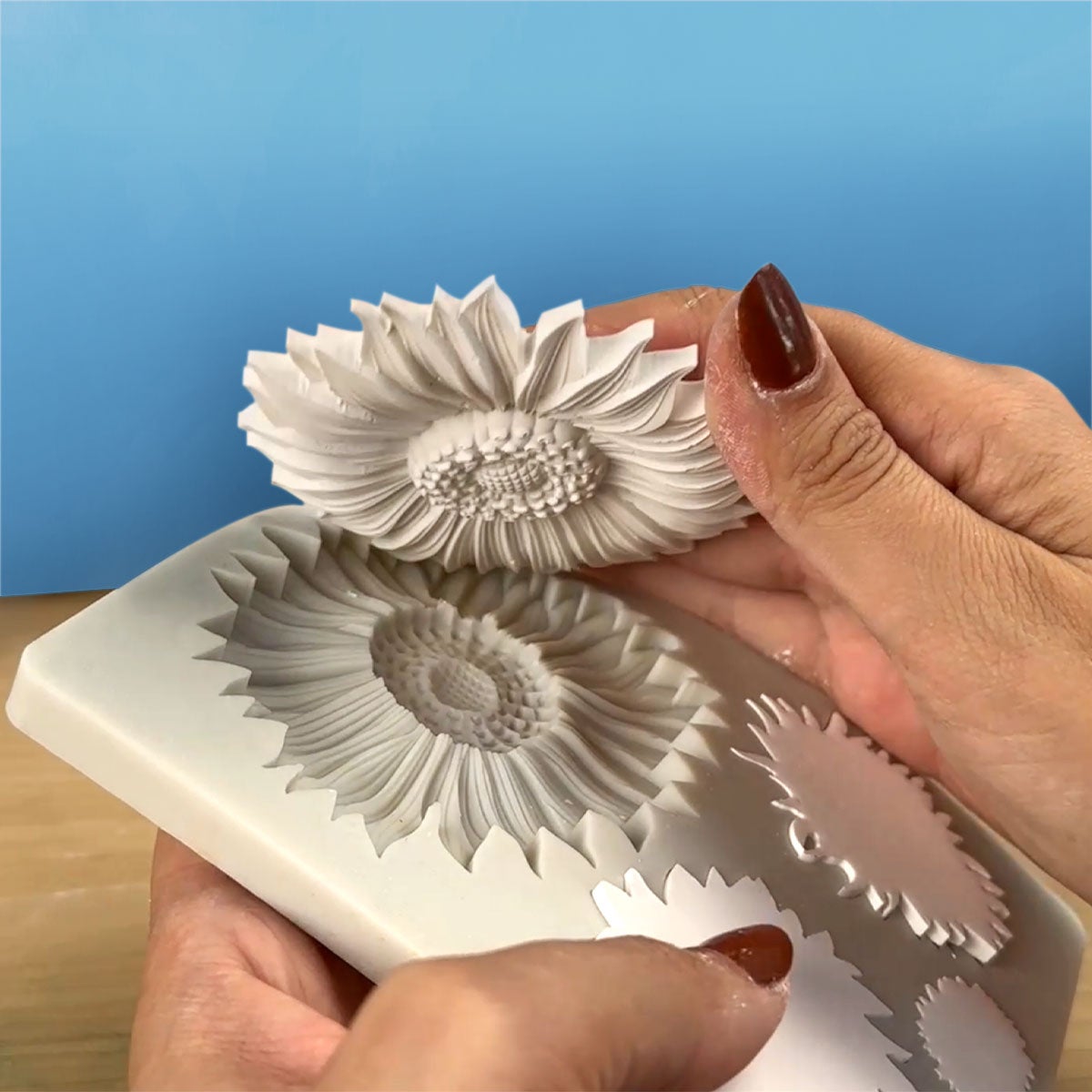 Polvere di Gesso atossica da Colare, Asciuga all’Aria, Gesso Ceramico Inodore, per Uso Hobbistico e Progetti Creativi, Bianco, Fai da Te (1 kg) - 5