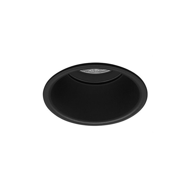 JISO 438D-90 Deckeneinbauleuchte Rund, Weiß – Minimalistische Einbauleuchte Für Decken, Ø 82 Mm