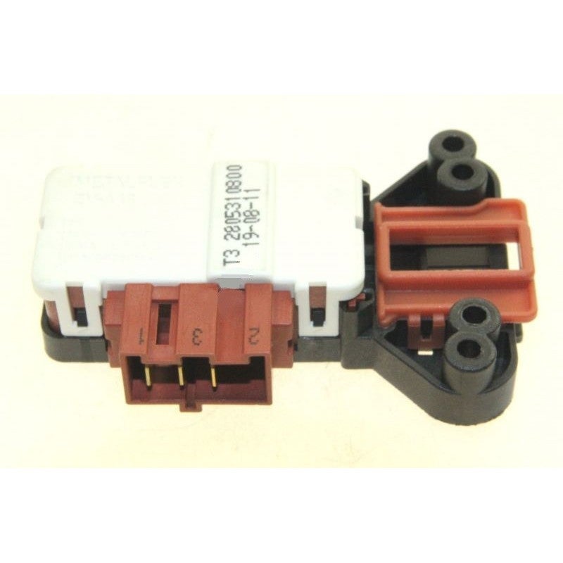Elettroserratura Bloccoporta 3 Contatti 2805311700 Per Lavatrice Beko-Arcelik 2805310800 - Foto 13