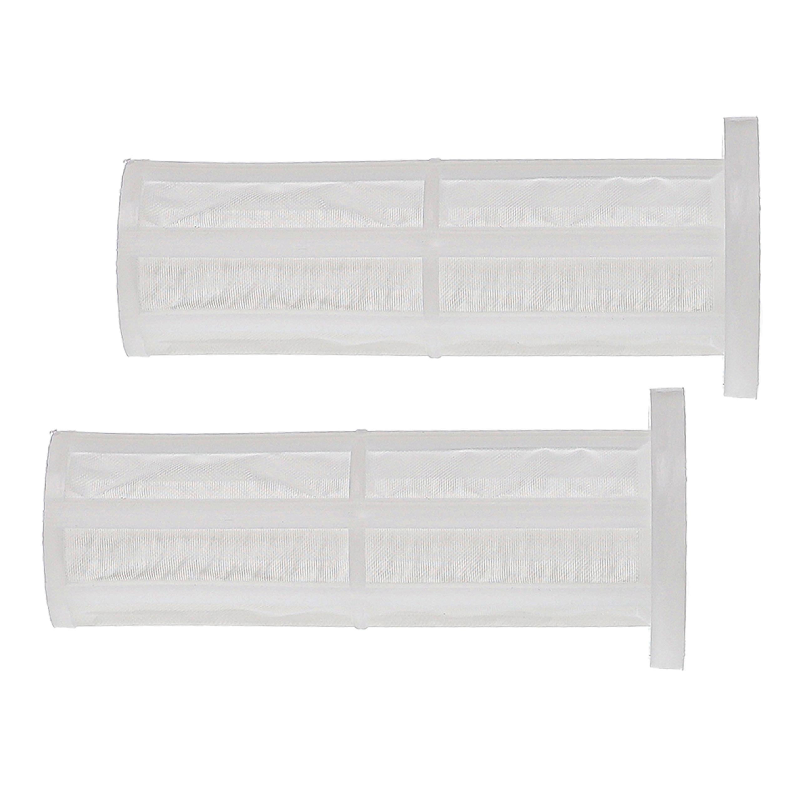vhbw 2x Cartouche anticalcaire remplacement pour Kärcher 47300590, 5.731-050, 5.731-0500 pour nettoyeur vapeur avec raccord d'eau 3/4
