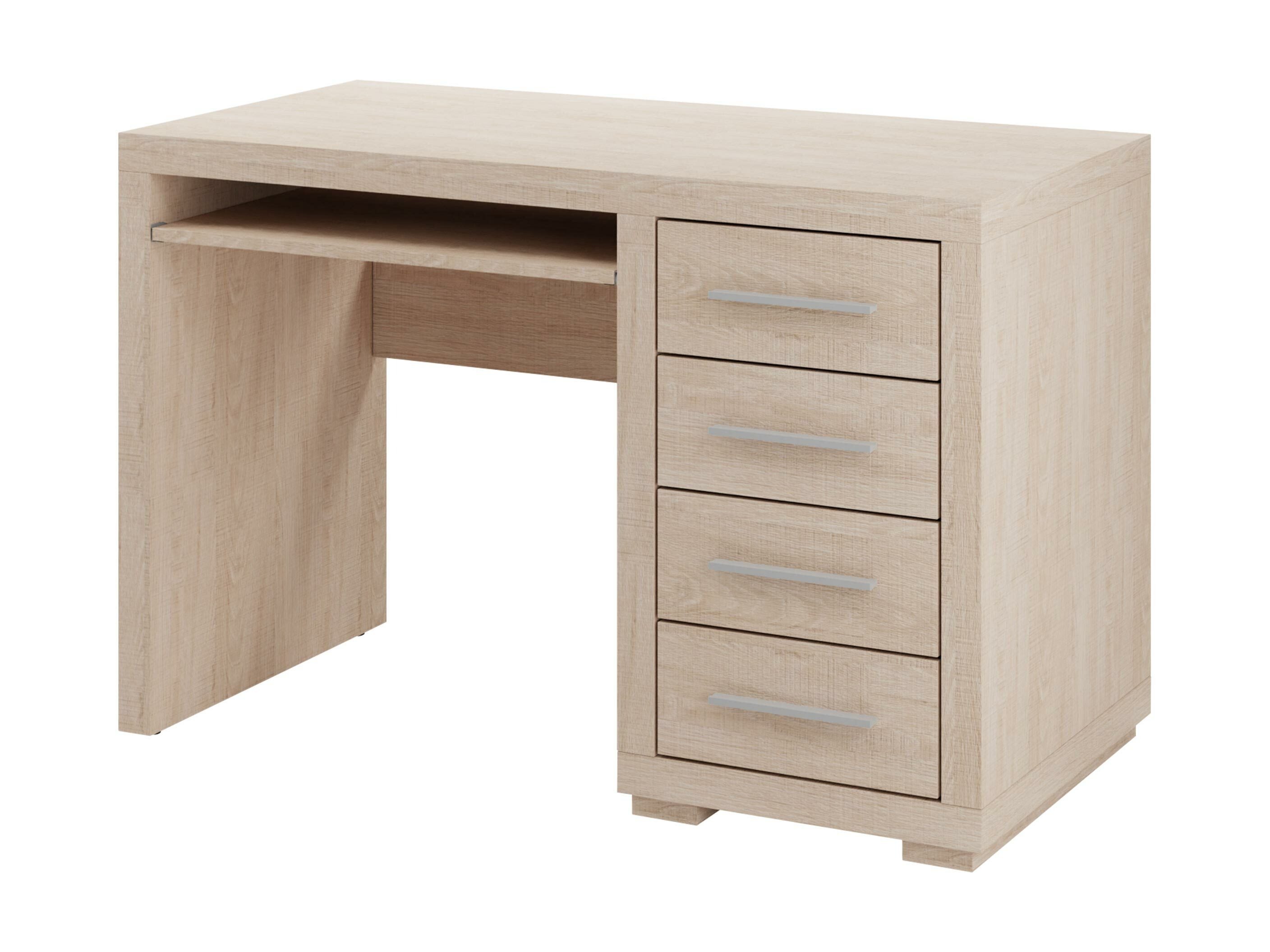 Escritorio De Oficina En Casa Con Cajones - Mesa De Ordenador 120 Cm Moderna Y Robusta | Cubiker