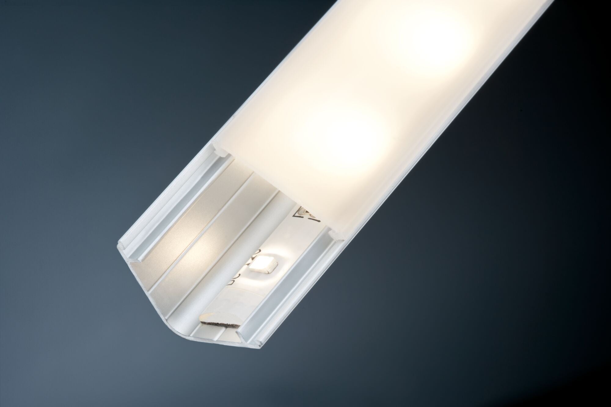 Profilé de strip LED Delta 2m Alu Satiné - 6