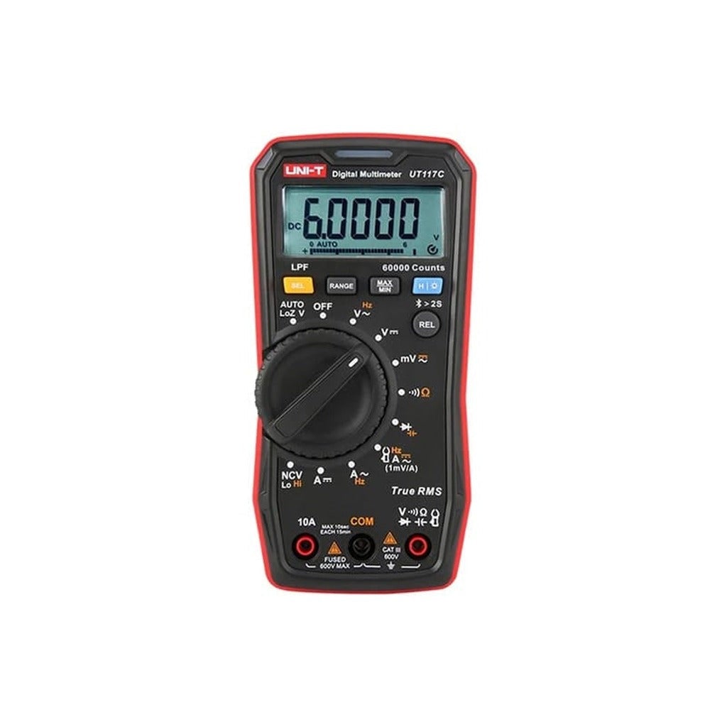 Multimetru Digital UNI-T UT117C | NCV, True RMS, 6000 Counts