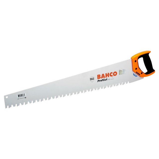 Scie égoïne pour couper du béton poreux ou des blocs Leca - BAHCO 255-17/34