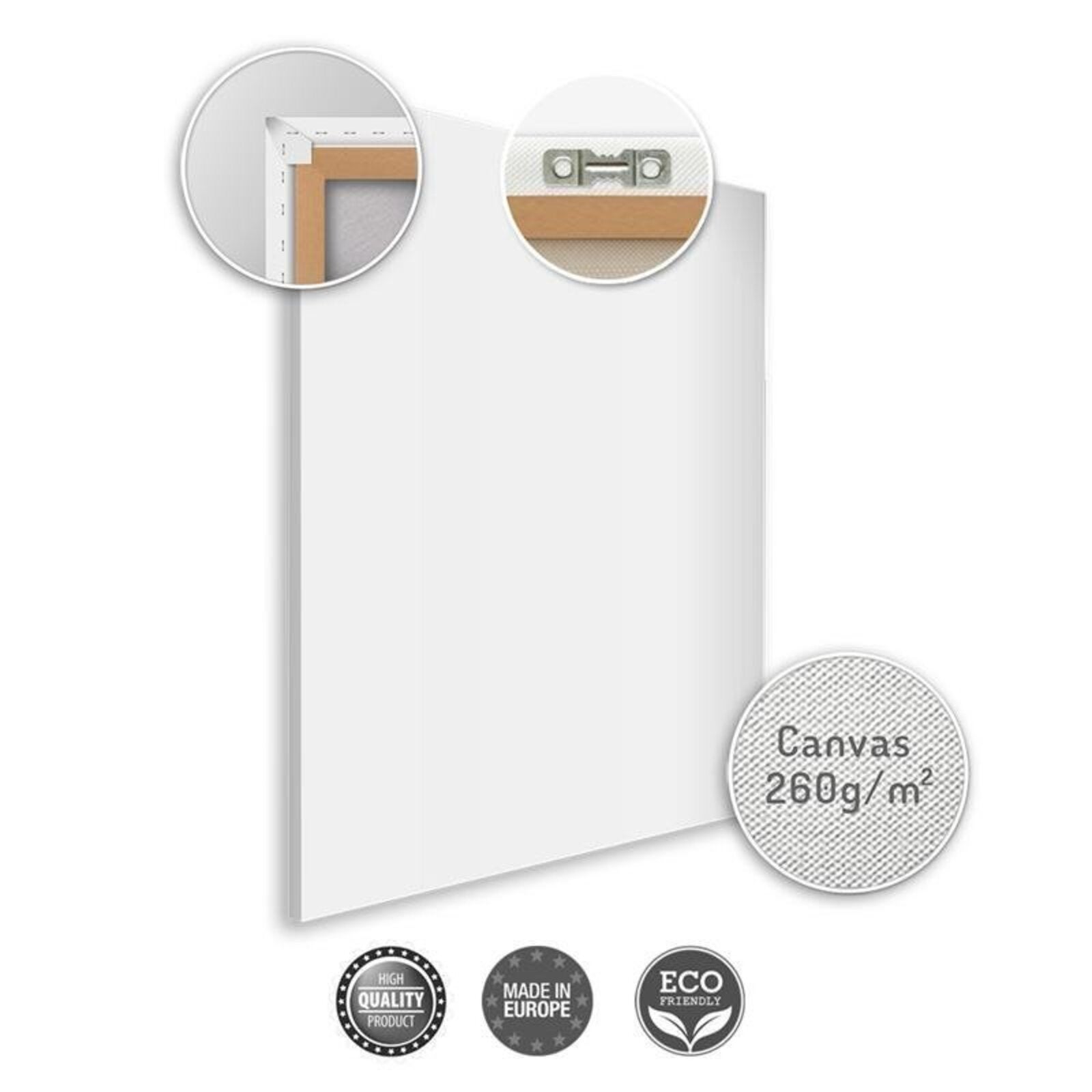 Tableau rose pastel - 50 x 70 cm - 5