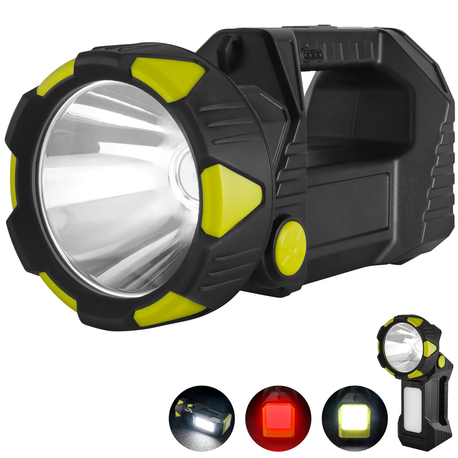 Pack De 2 Lampes Frontales LED MaxoPro – 4 Modes, étanches IPX4, Antichoc – Neuves