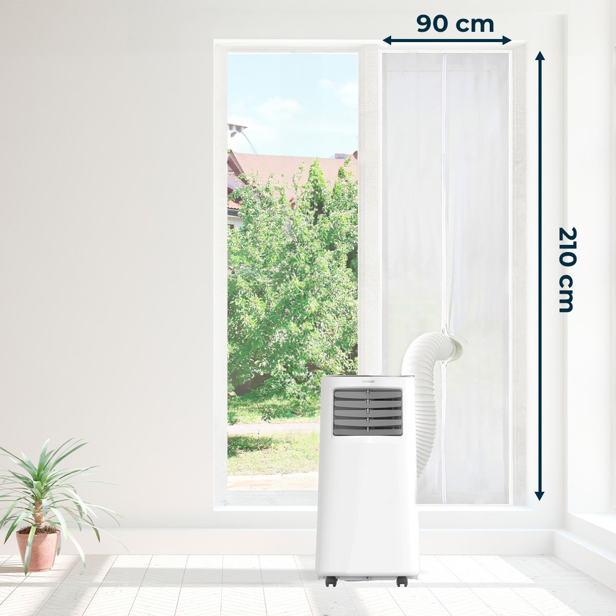 Isolamento para ar condicionado. Capa isolante 210x90 Cecotec - 3
