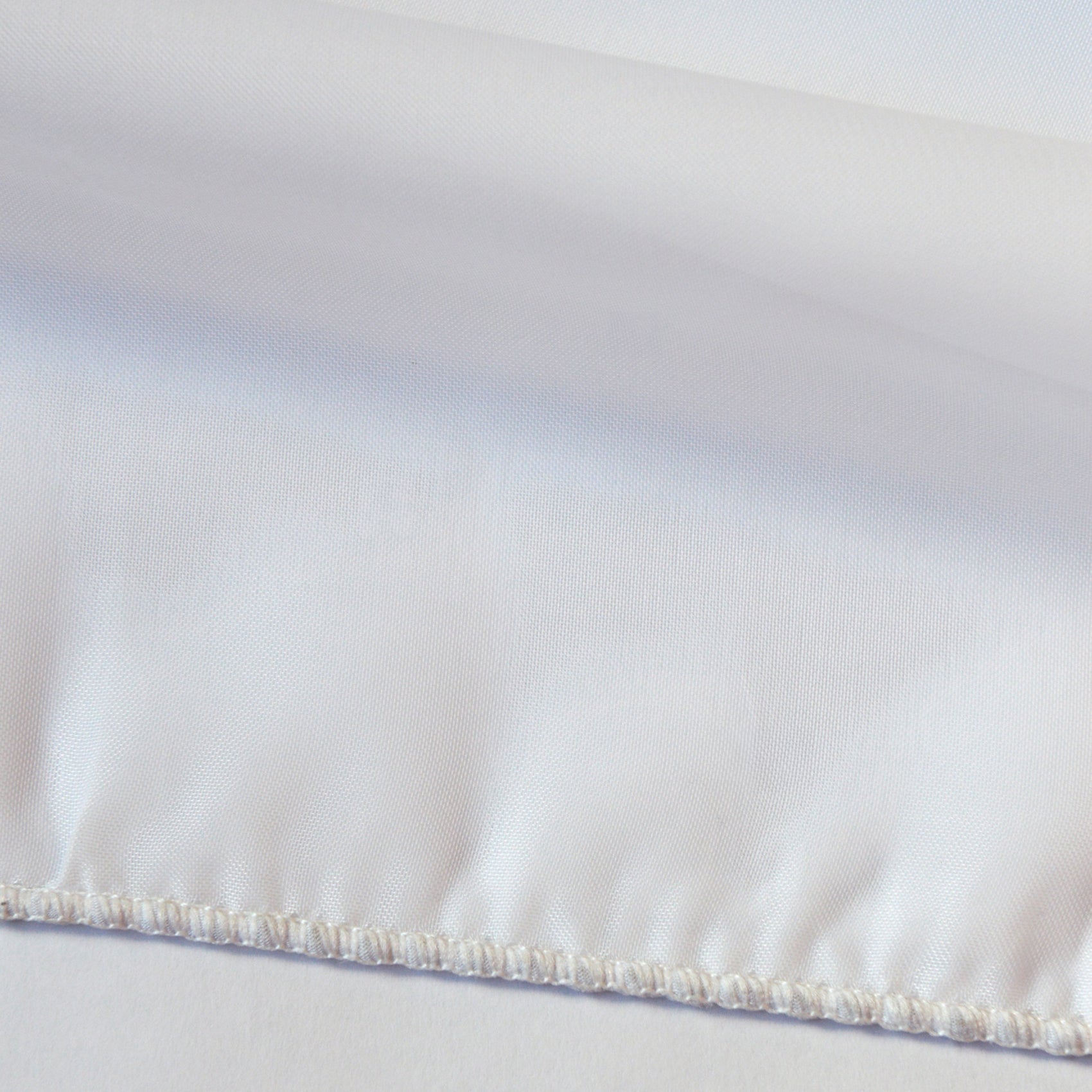 Tenda in lino unito con piombo e nastro arricciato elegante - 2