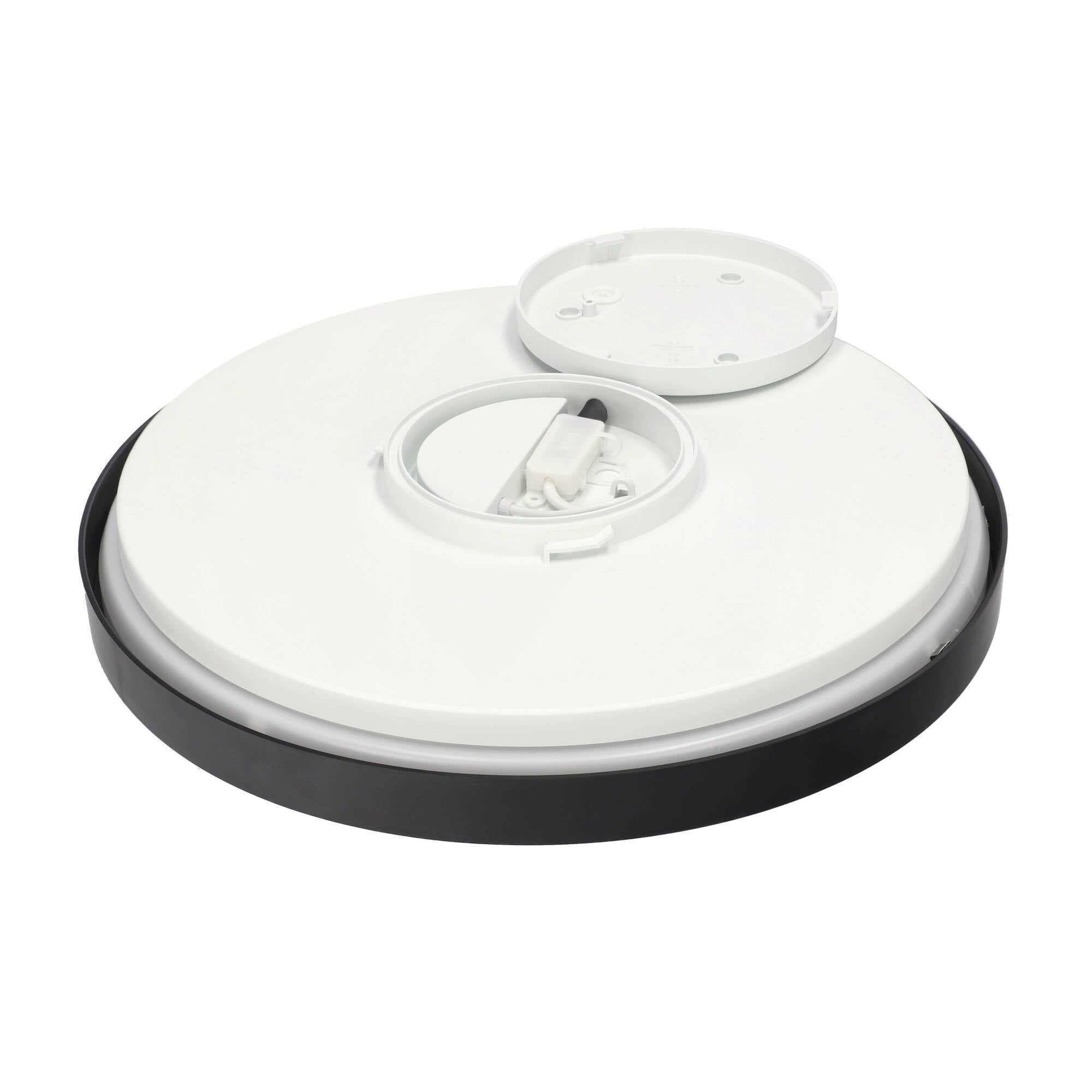 Plafon LED PERETI 24W czarny pierścień 35cm, 4000K barwa neutralna, 2400lm, IP44, 220-240V EDO SOLUTIONS - 5