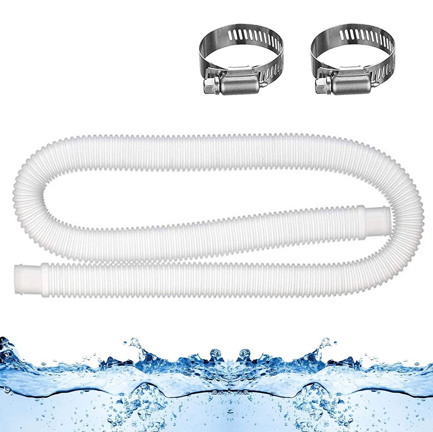Connecteur De Tuyau En Aluminium De 40 Mm Avec 2 Colliers De Serrage - Pour Jauge De Température D'eau, Adaptateur Capteur - Voitures, Motos