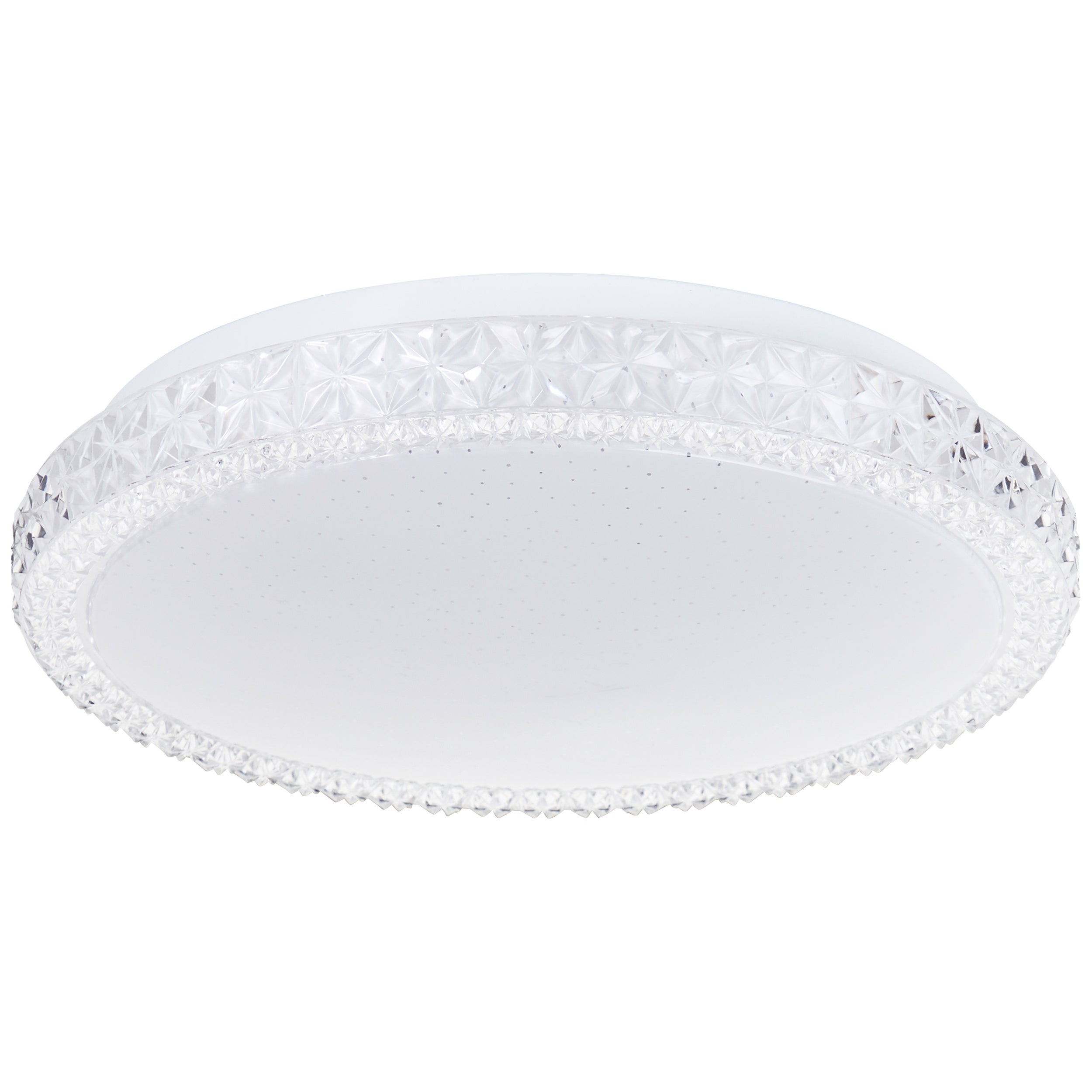 Brilliant lampa Dasie sufitowa LED 29,5cm metal biały/szkło biały 12 W LED zintegrowana - 4