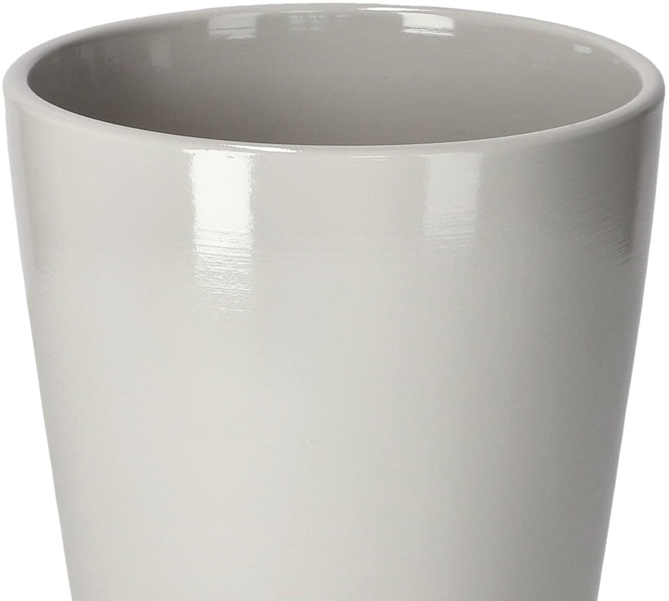 Pot de Fleurs en Céramique pour Orchidées, Hauteur : 150 mm, Diamètre : 120 mm, Gris - KOTARBAU - 6