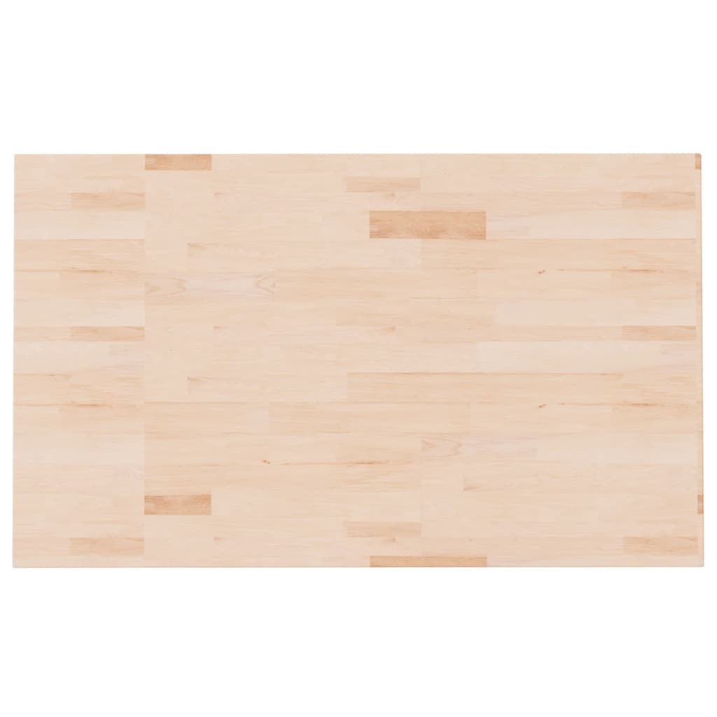 vidaXL Piano per Vanità Bagno in Massello di Acacia 100x52x3,8 cm