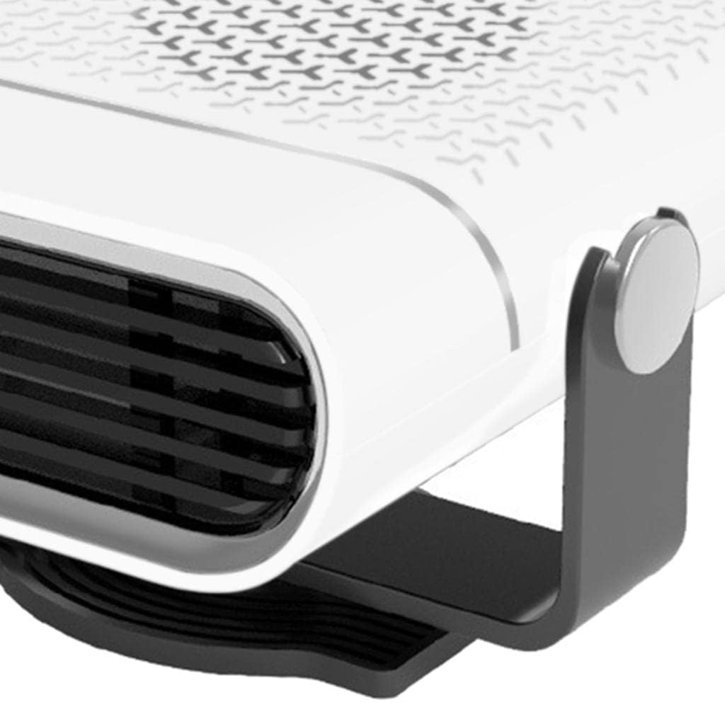 Riscaldatore Auto 12V 150W 2 In 1 Con Sbrinatore - Termoventilatore Per Accendisigari, Regolabile E Girevole 360°, Per Auto, Camper E Camion