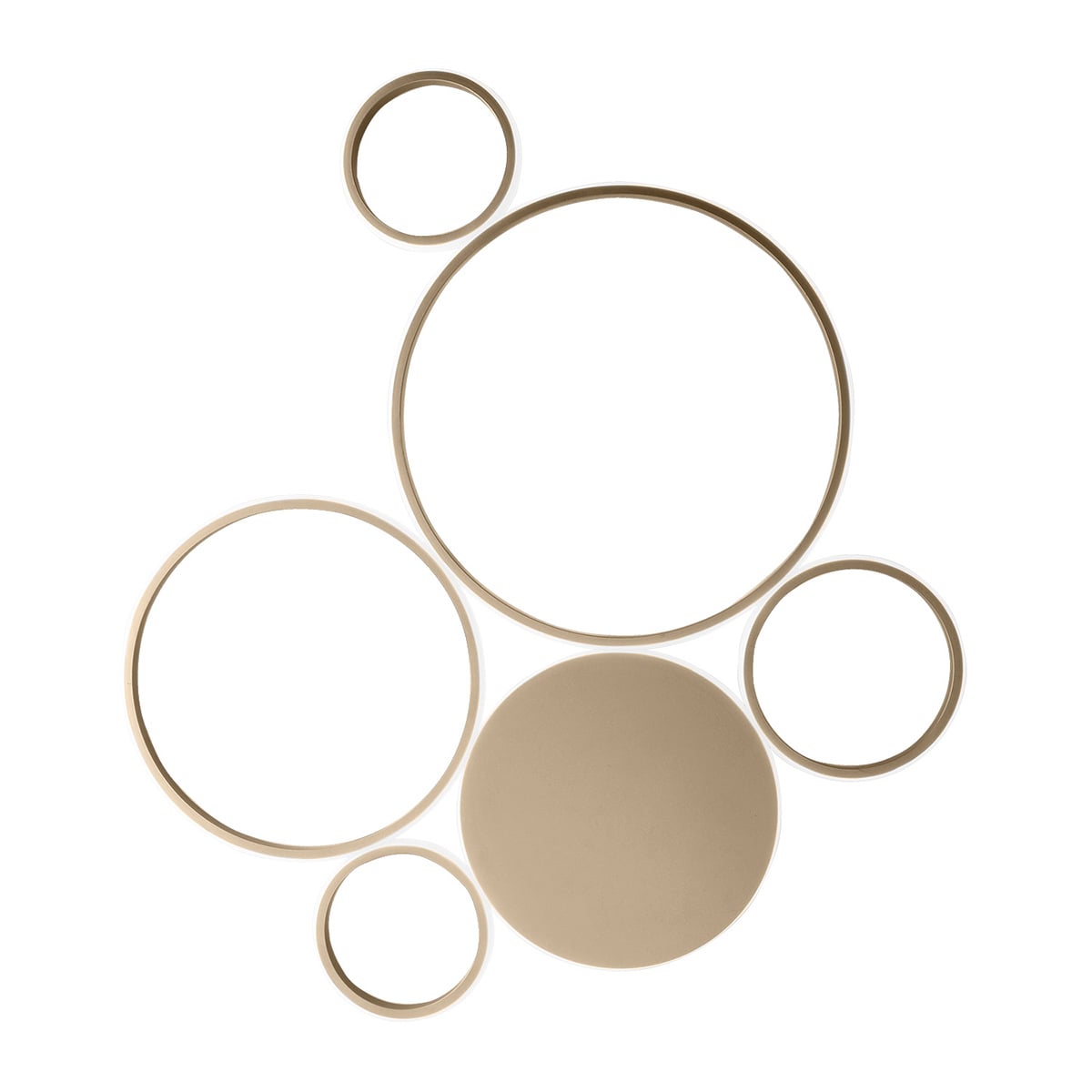 Lampa sufitowa LED Pois-Gold