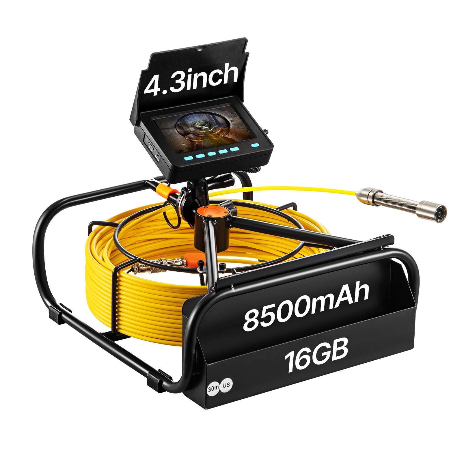 Caméra Canalisation VEVOR avec Écran LCD HD 10,9 cm (4,3
