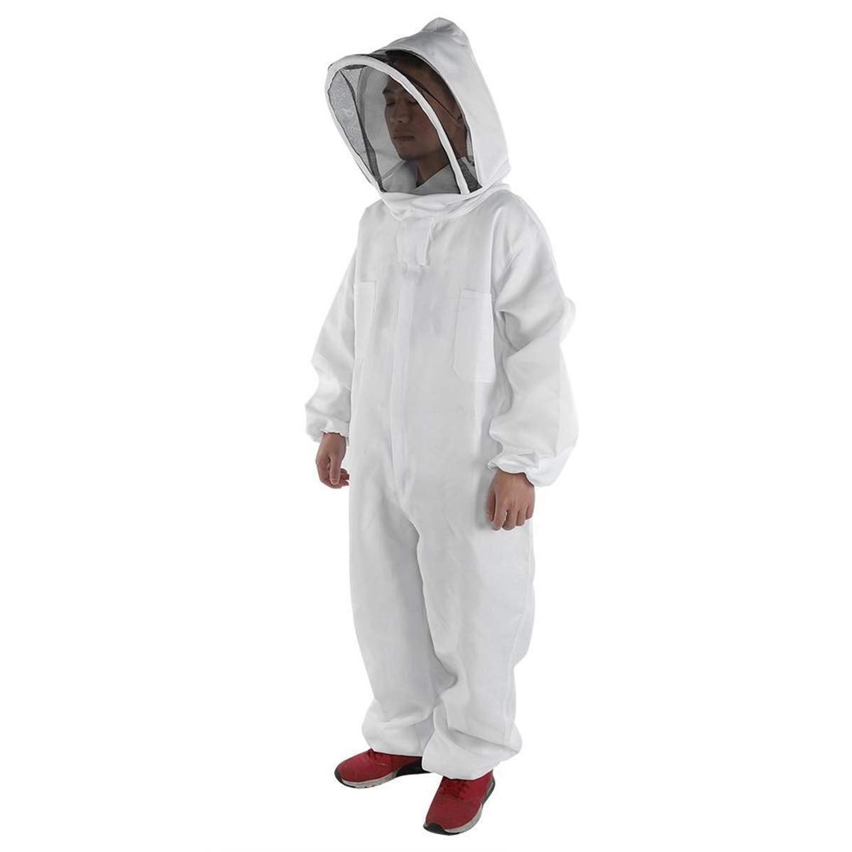 Ensemble Professionnel D'Outils En Coton Apicole Apicole Pour Le Corps Entier Avec Capuche En Voile - L - 3