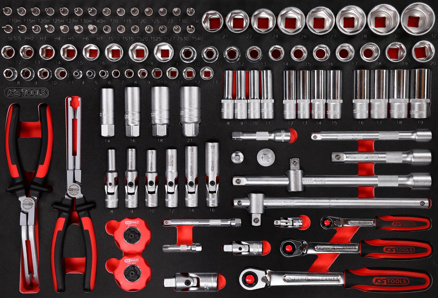KS TOOLS 711.0027 Module de clés, modules système 1/1 (24 pcs) | Mister