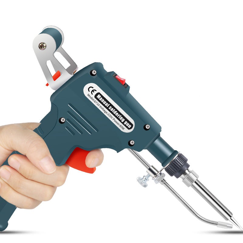 Kit Saldatrice Portatile 22 Pezzi - Pistola Da 4m Con Manicotto Isolante, Punte E Accessori Per Saldatura CO2 Professionale