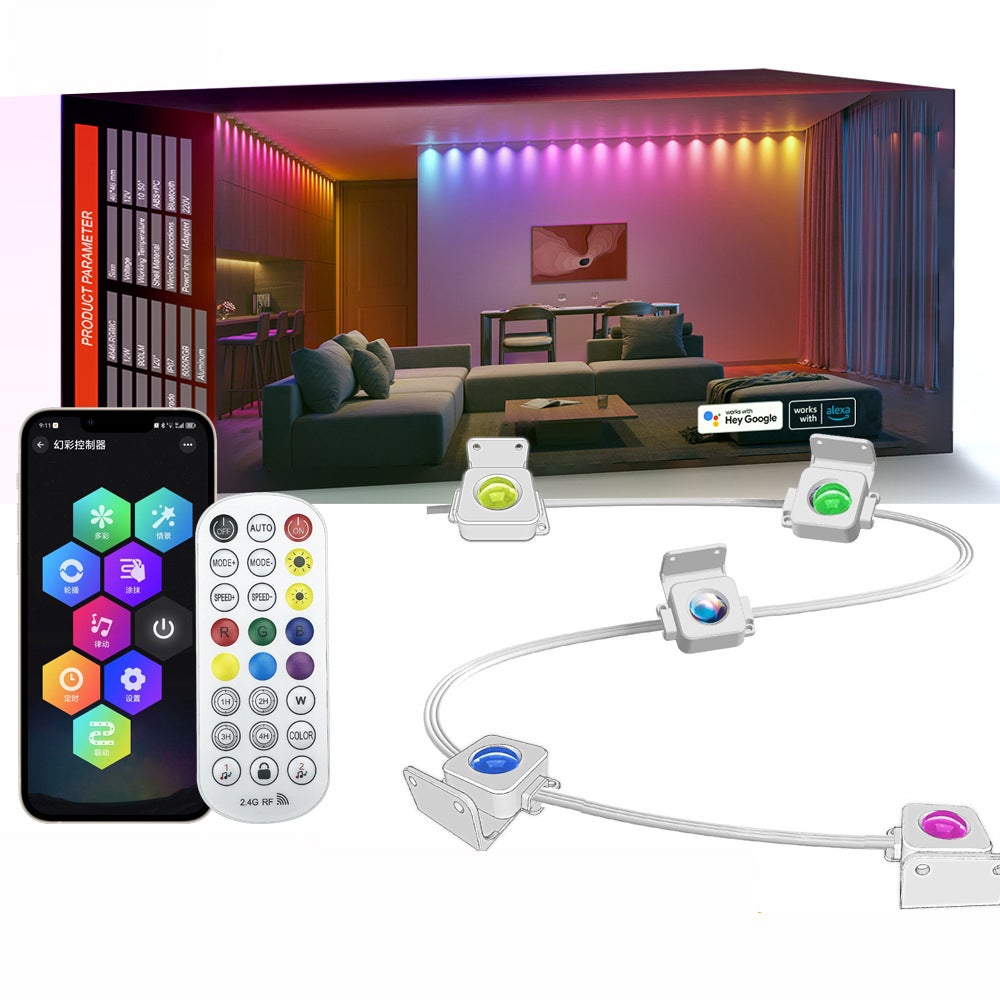 Lot 20 Mini Lumières LED – 5 Couleurs – 1,5 X 1 Cm – Pour Maison De Poupée Et Artisanat – Sans Fil