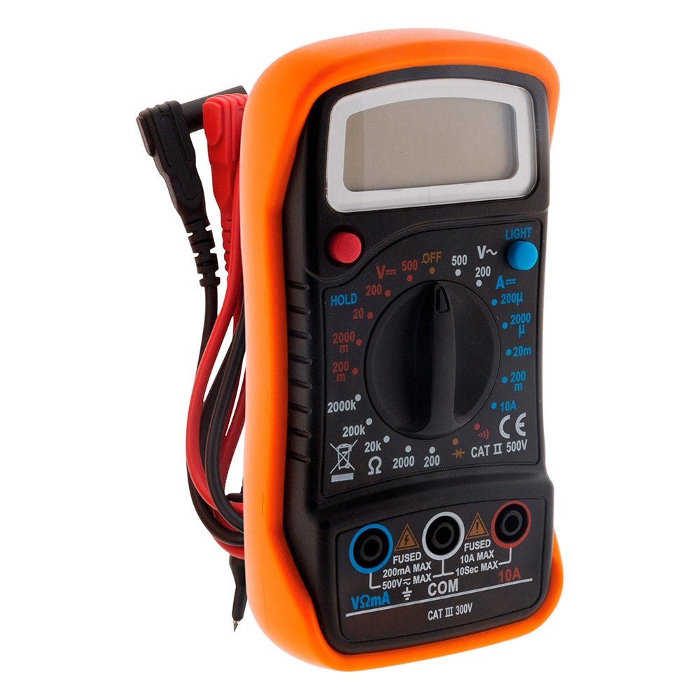 Multimètre digital 300V CAT III - Zenitech - 6