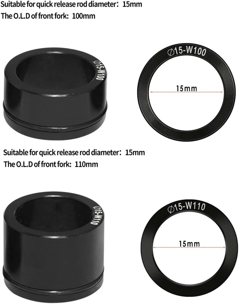 Support de fourche de vélo, porte-vélos à dégagement rapide, supports d'axe traversant, bloc de fourche avant pour toit de voiture pour 5 x 100 mm, - 5