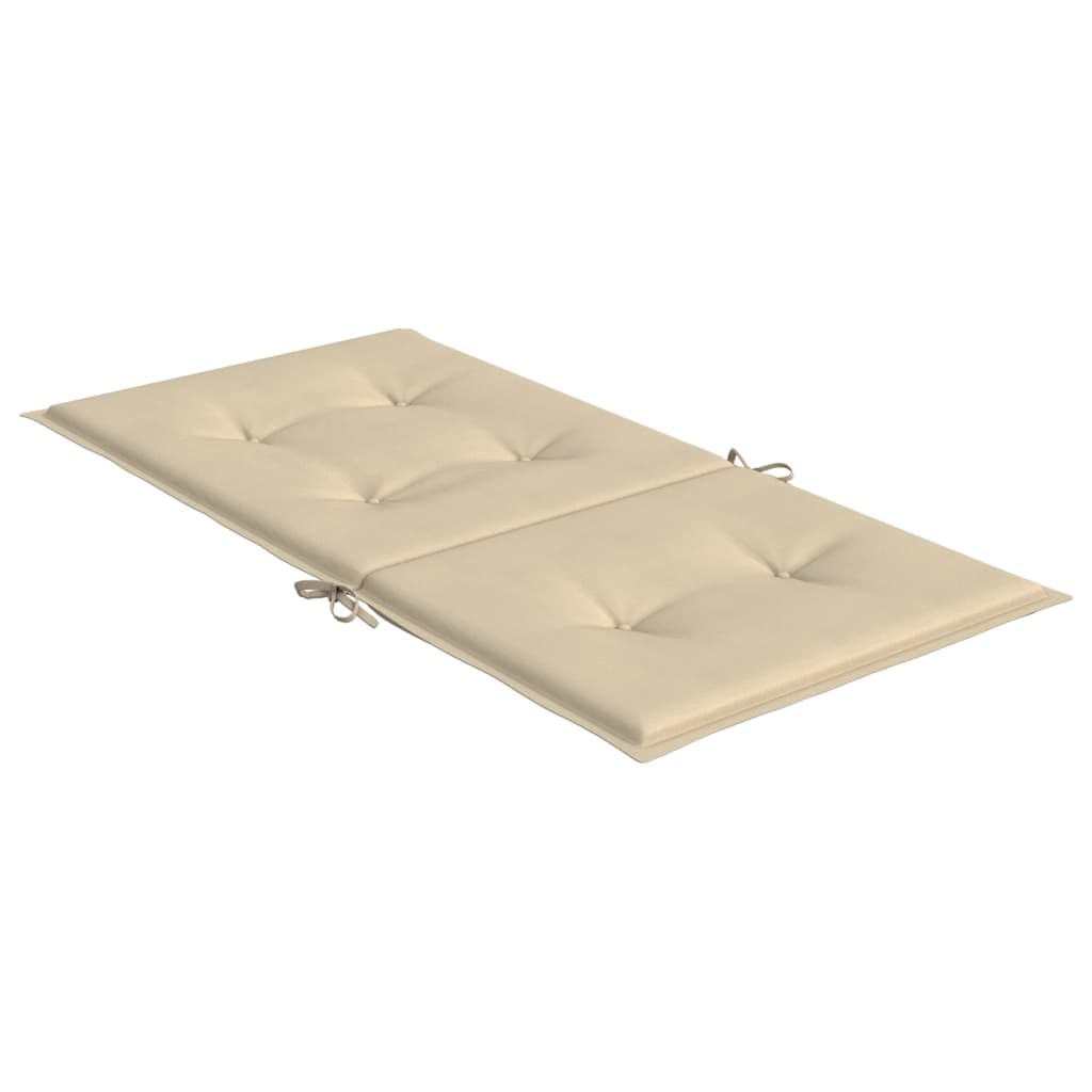 Maison Exclusive - Cuscini per Sedia 2 pz Beige 100x50x3 cm in Tessuto Oxford - 5