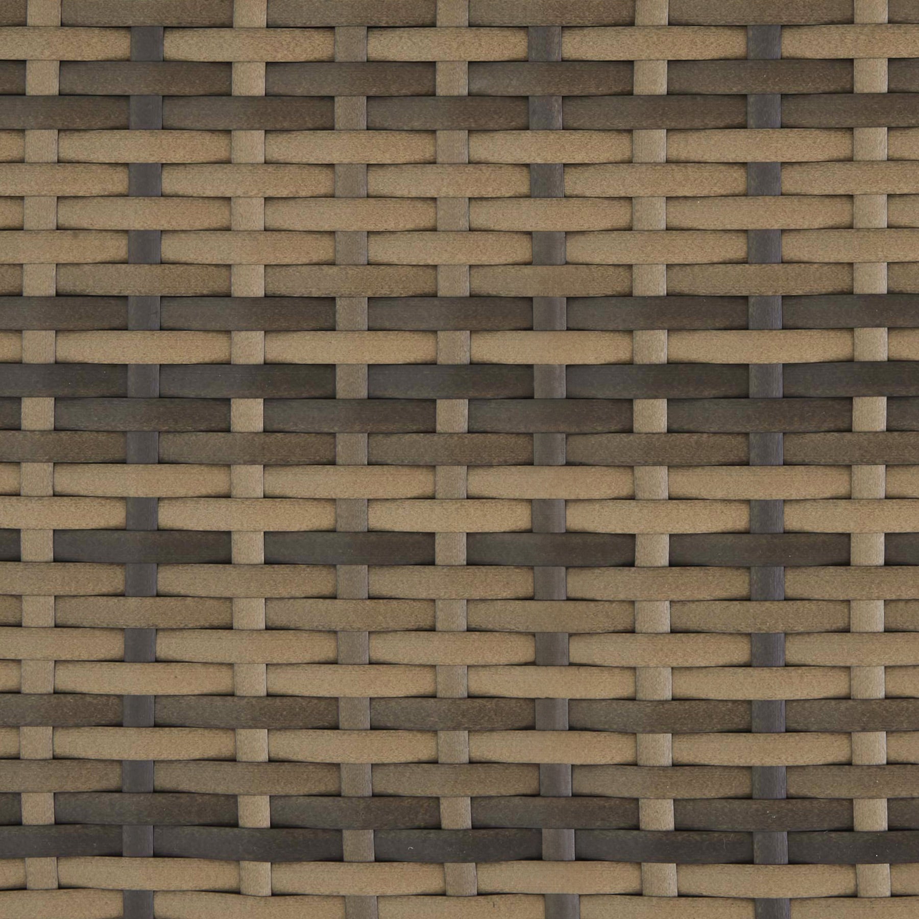 Canapé de jardin Lounge rotin en polyethylène et acier 2 places tabouret avec support rabattable TECTAKE - 9