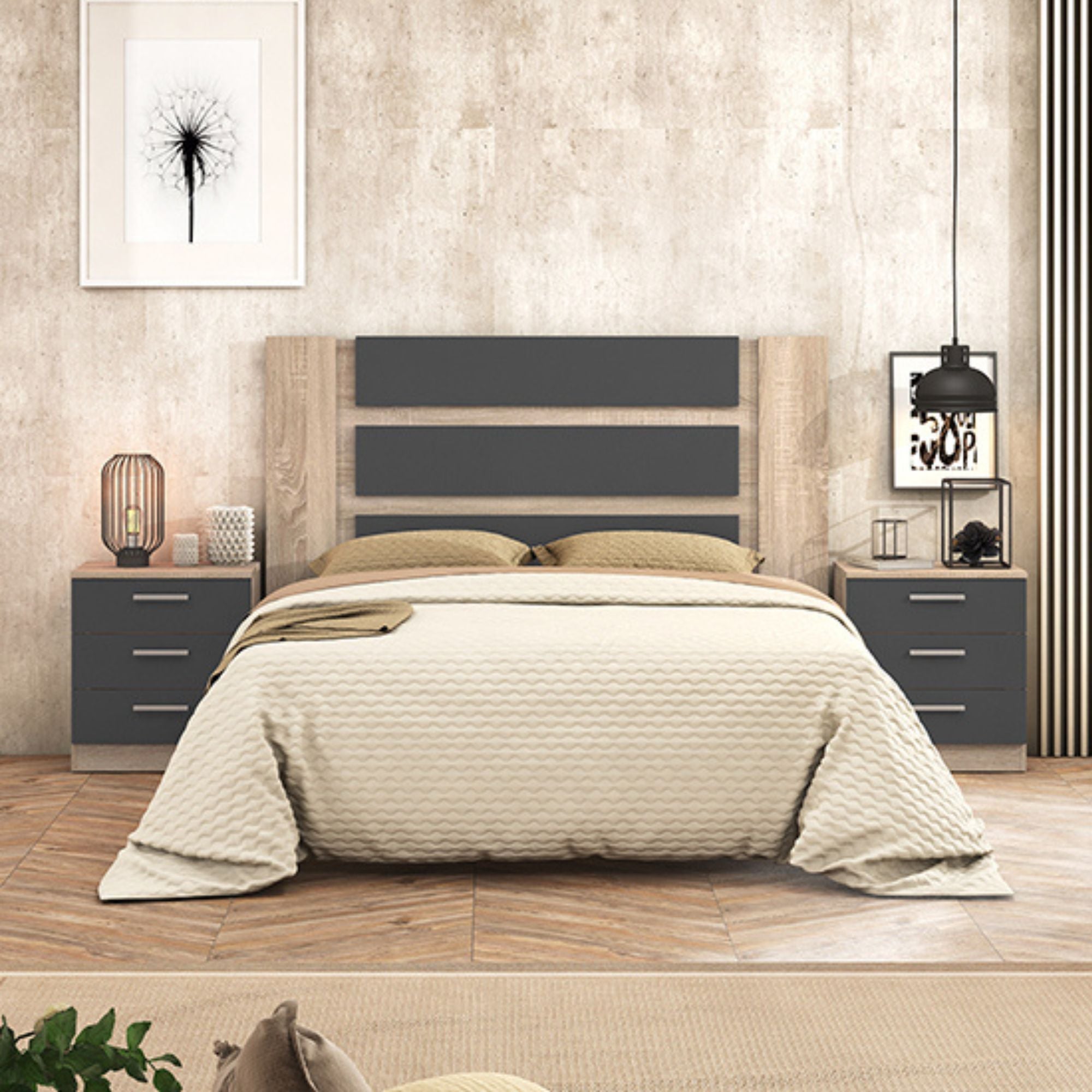 Table De Lit Avec Roulettes Et Plateau Inclinable – Réglable En Hauteur/Longueur, 120x40 Cm, Support 158 Kg – Pour Lit, Canapé, Bureau