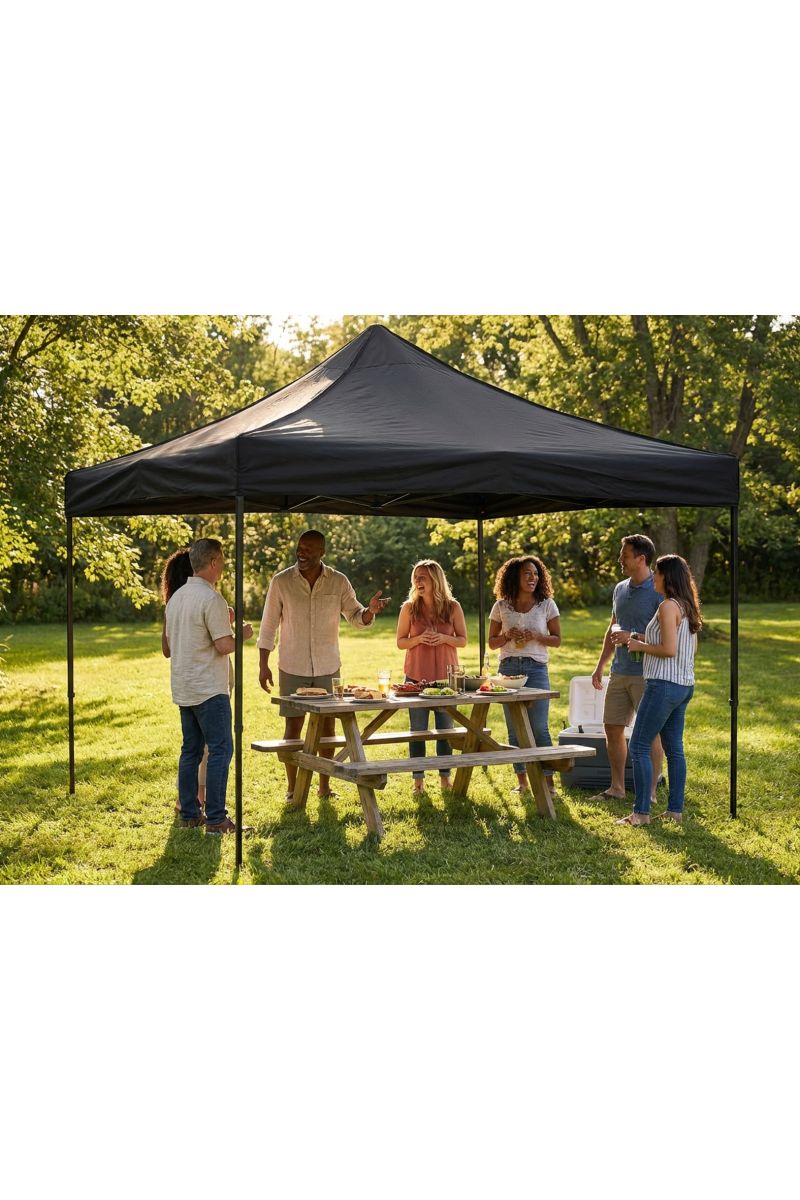 Regalos Miguel - Carpas Plegables 3x3 - Carpa 3x3 Basic - Negro - 5